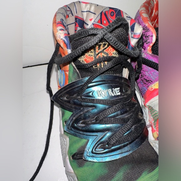 NIKE Kybrid S2 Pineapple Youth Size 5c Youth Kyrie Irving Basketball Shoes - Picture 2 of 10